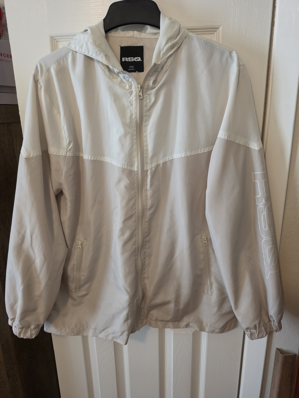 RSQ Two-Tone Hooded Windbreaker Jacket